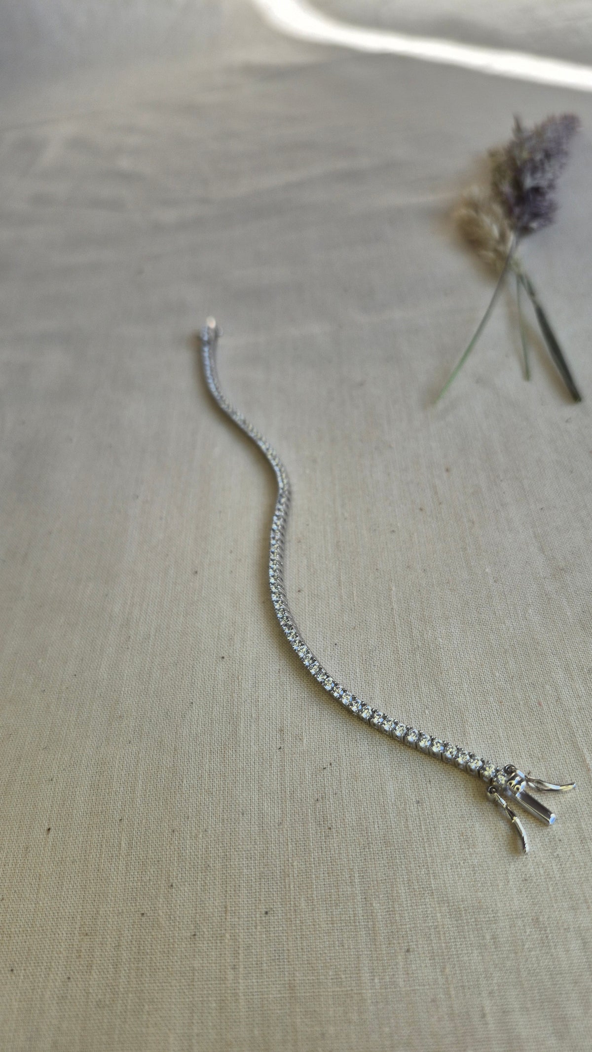 Moissanite Tennis Bracelet in 925 Sterling Silver | River